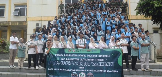 Kegiatan Projek Penguatan Profil Pelajar (P5) MTs Cokroaminoto Wanadadi