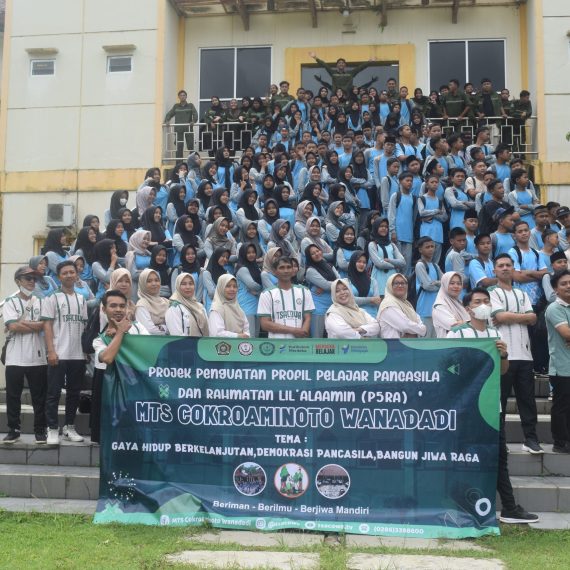 Kegiatan Projek Penguatan Profil Pelajar (P5) MTs Cokroaminoto Wanadadi