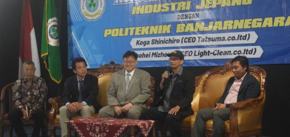 KUNJUNGAN KERJASAMA INDUSTRI JEPANG DENGAN POLITEKNIK BANJARNEGARA